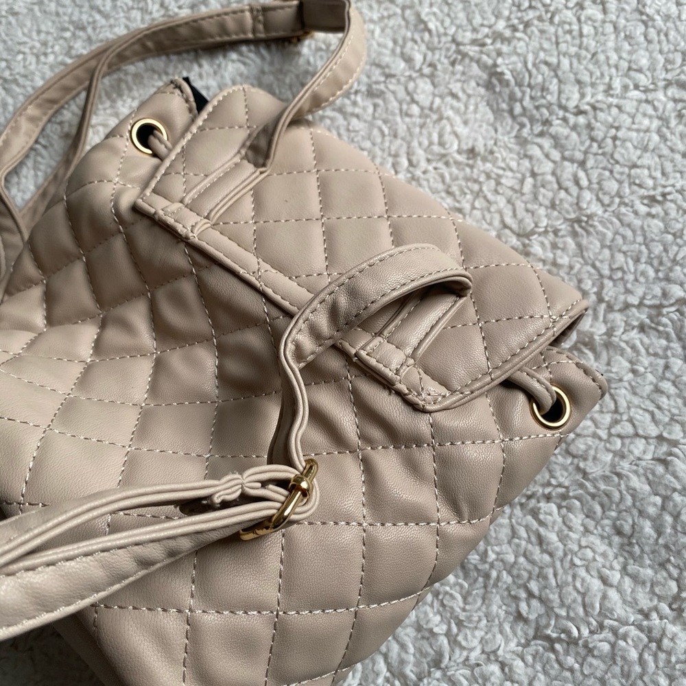 Prettylittlething Quilted Mini Backpack - Picture 8 of 8